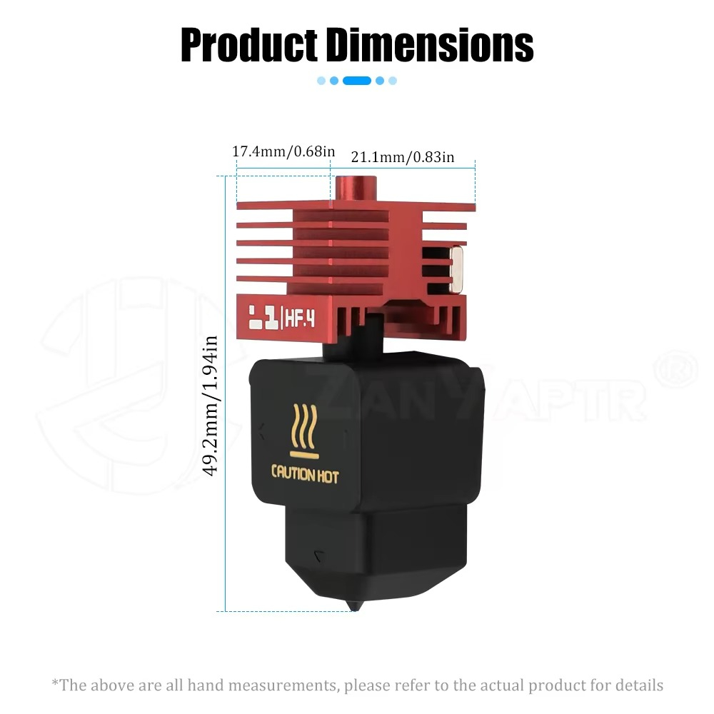 DLC Coated Hardened Steel Nozz - Hotend Assembly 评论和价格