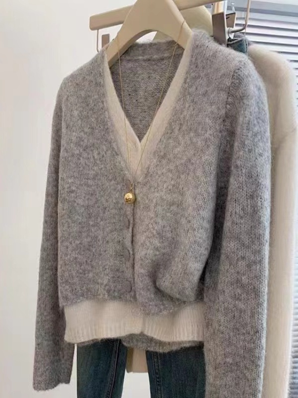 Korean Style Loose Knitted Swe - Resin Vat 评论和价格
