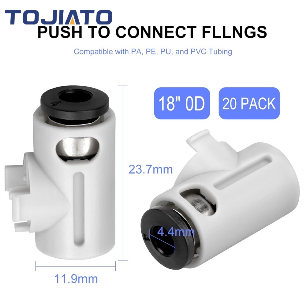 Precision Fit PTFE Adapter for - Bowden Tube 评论和价格