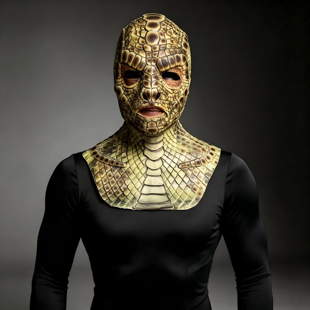 Realistic Snake Monster Mask L - Cobra Extruder 评论和价格