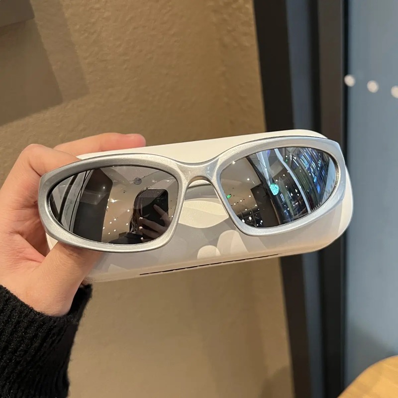 Luxury Y2K Sports Punk Sunglas - Uv Resin 评论和价格