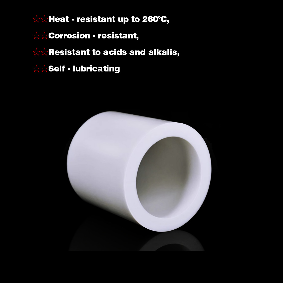1Pcs ID 5-20mm White PTFE Tube - Ptfe Tube 评论和价格