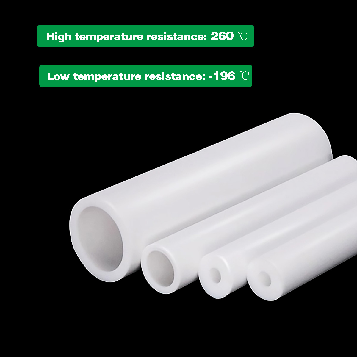 1Pcs ID 5-20mm White PTFE Tube - Ptfe Tube 评论和价格