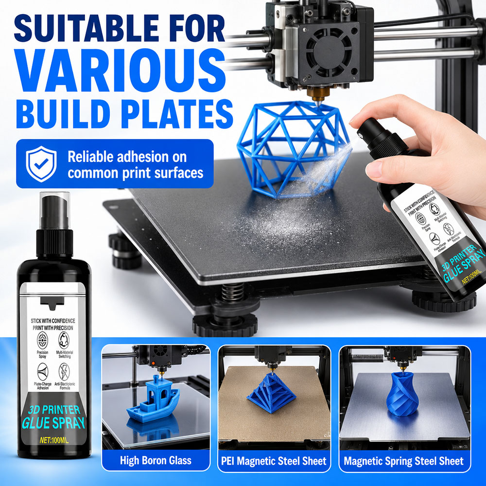 100/200ml Strong 3D Printer Ad - Abs Filament 评论和价格
