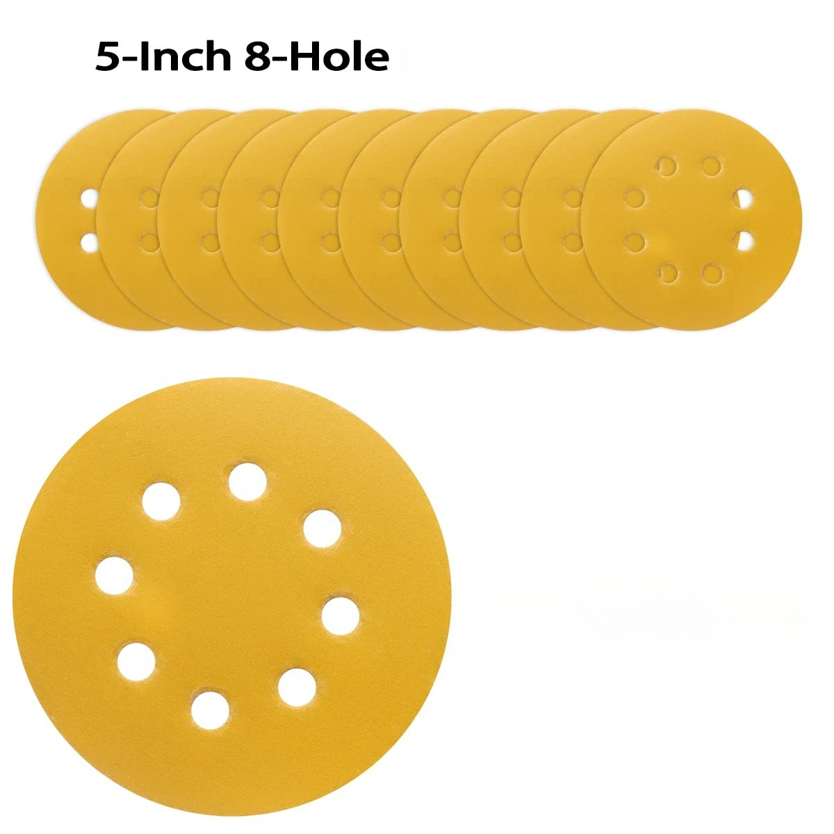 10-100PCS 5 Inch 8 Hole Sandin - Extruder 评论和价格