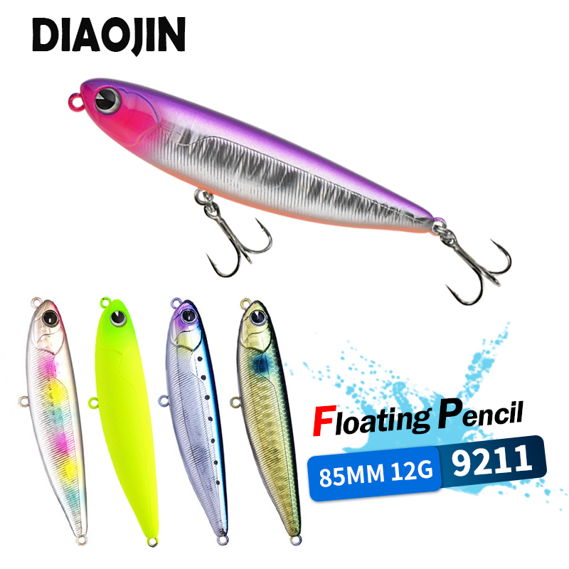 85mm 12g Floating Pencil Fishi - Cobra Extruder 评论和价格