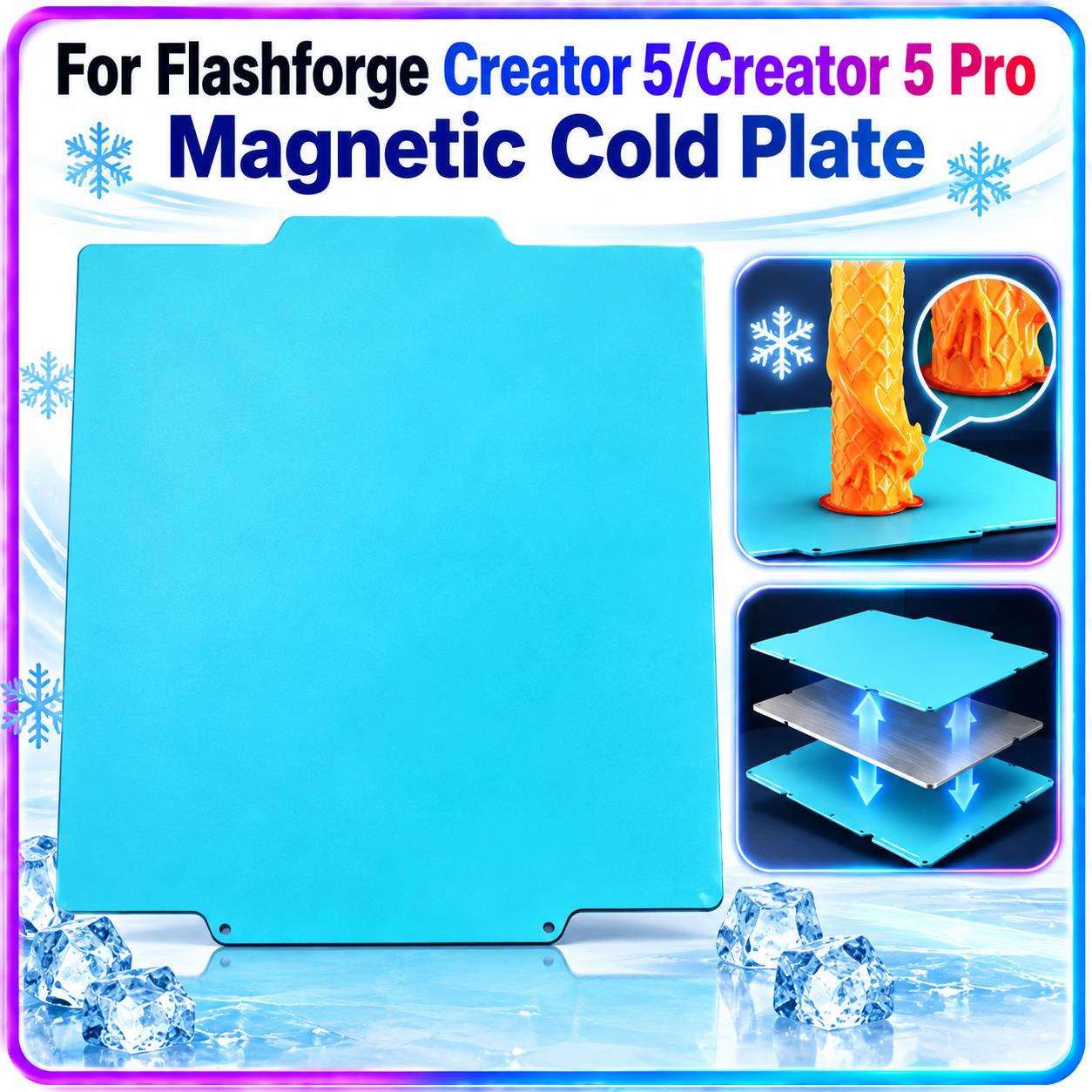 Cold Plate for Flashforge Crea - 3D Printer Bed 评论和价格