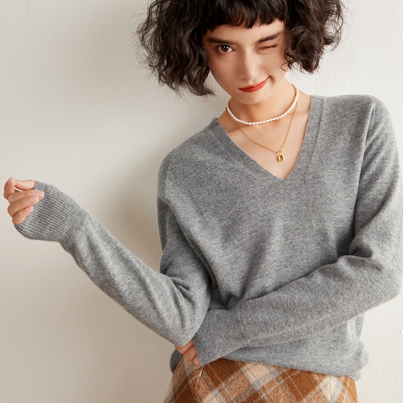 Women's 100% Pure Cashmere Pul - Resin Vat 评论和价格