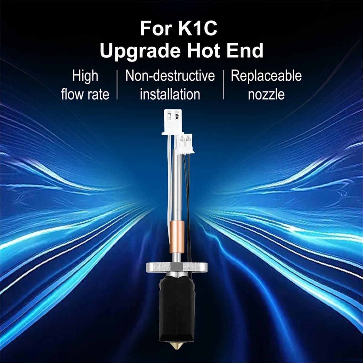 Upgrade Hotend Kit for K1C Hot - Hotend Assembly 评论和价格