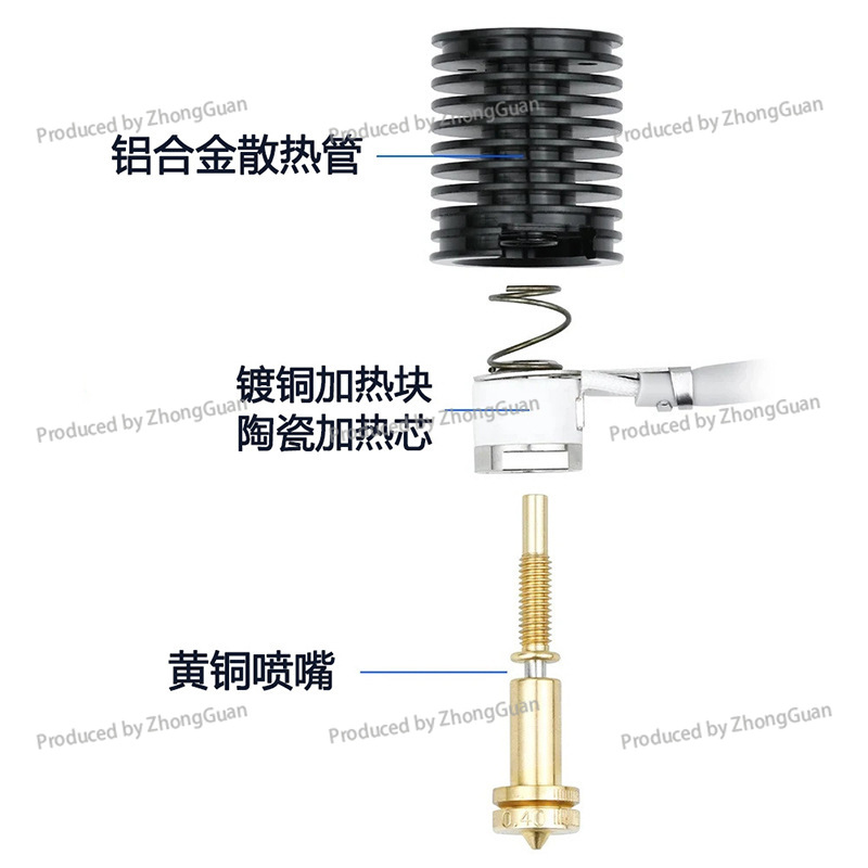 High Temperature Resistant Cer - Printer Nozzle 评论和价格