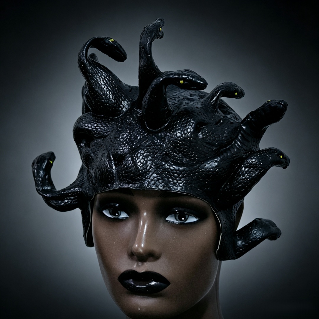 Snake Shaped Wig Mask For Wome - Cobra Extruder 评论和价格