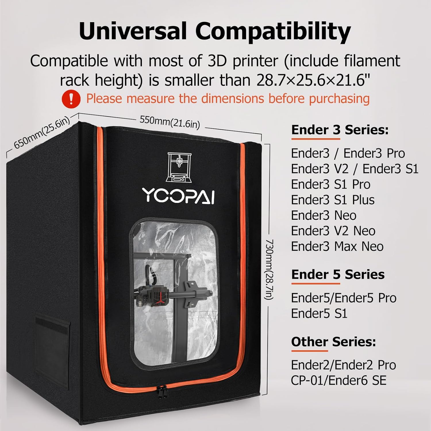 CREALITY YOOPAI 3D Printer Enc - Enclosure 3D Printer 评论和价格